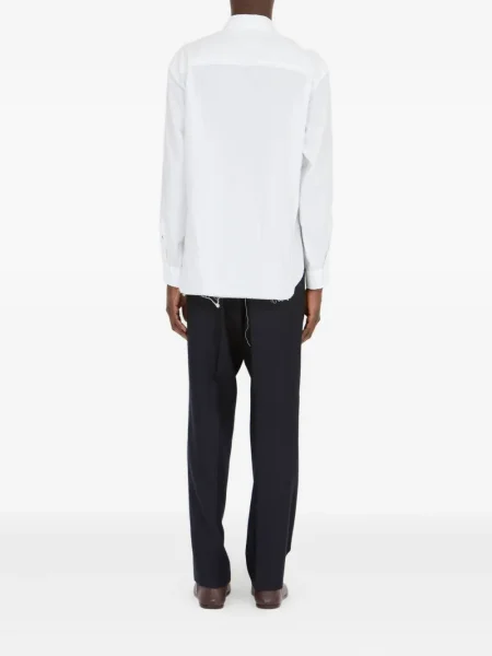 Дълго риза Maison Margiela бяло