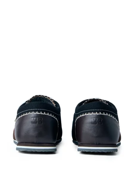 Sneakers Wales Bonner με κορδόνια με δαντέλα μαύρο