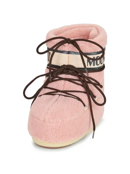Fleecová fleecová mikina Moon Boot ružová