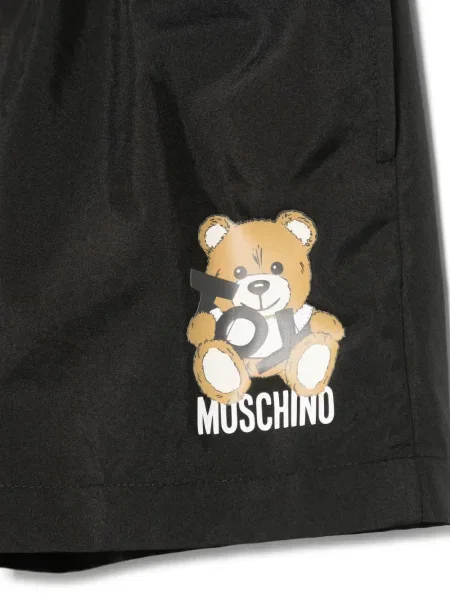 Kąpielówki dziecięce Moschino czarne
