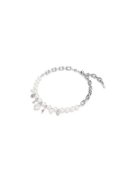 Naszyjnik Swarovski biały