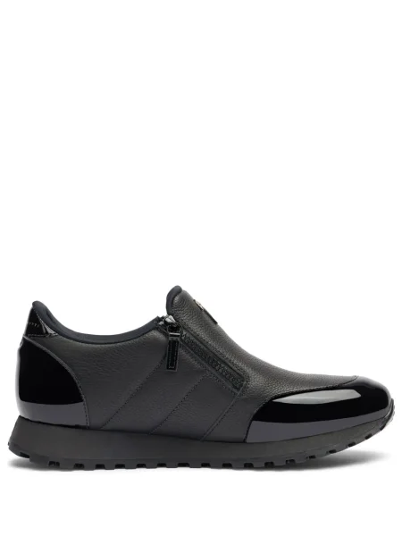 Sneakerși Giuseppe Zanotti din piele alergare negru