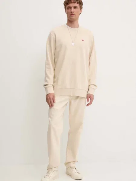 Levi's pulover bombažen THE ORIGINAL HM bež