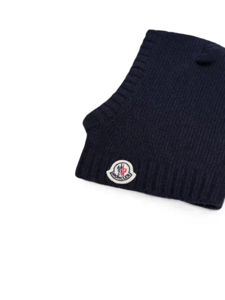 Czapka dziecięca Moncler Grenoble niebieska