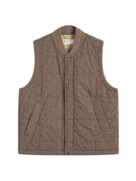 Kamizelka Universal Works w panterkę