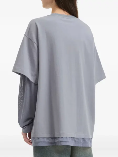 Tricou Tout A Coup cu funde albastru