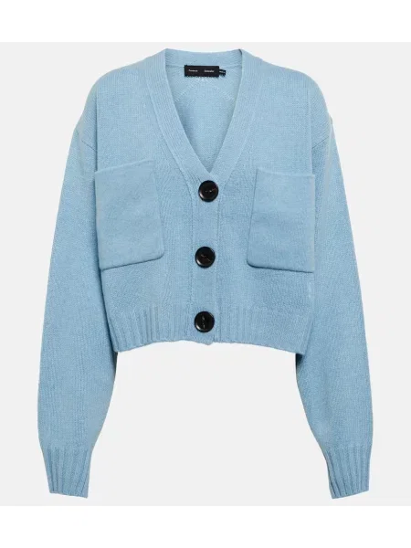 Cardigan Proenza Schouler de lână albastru