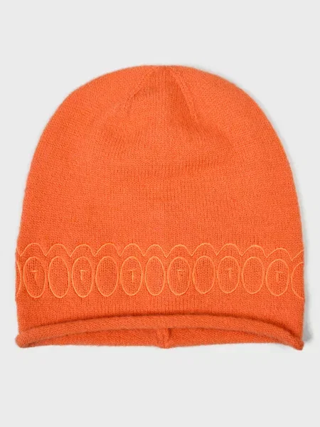Шапка Trussardi оранжевая