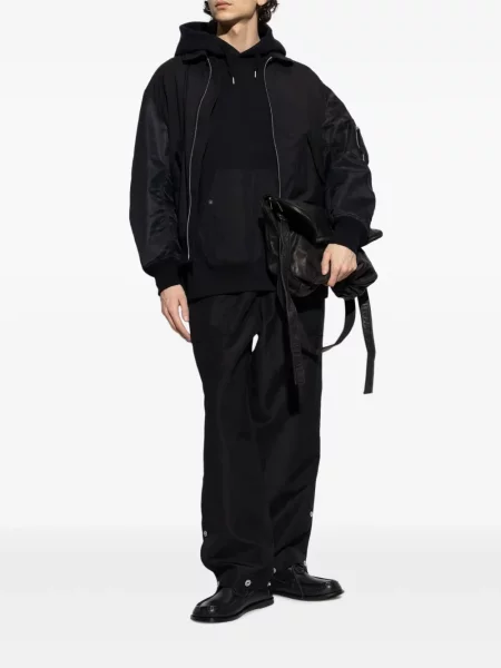 Džemperis su gobtuvu Comme Des Garçons Homme Plus juoda