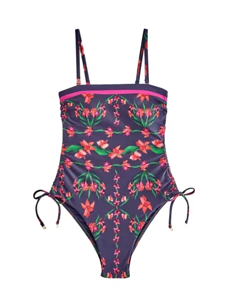 B by Ted Baker Stahovací plavky námořnická modř / zelená / pink červená