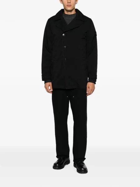 Palton Stone Island cu strasuri negru