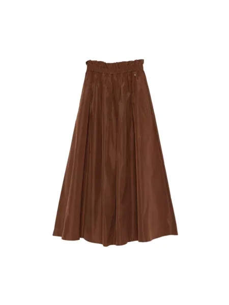 Tafta spódnica Herno brązowa