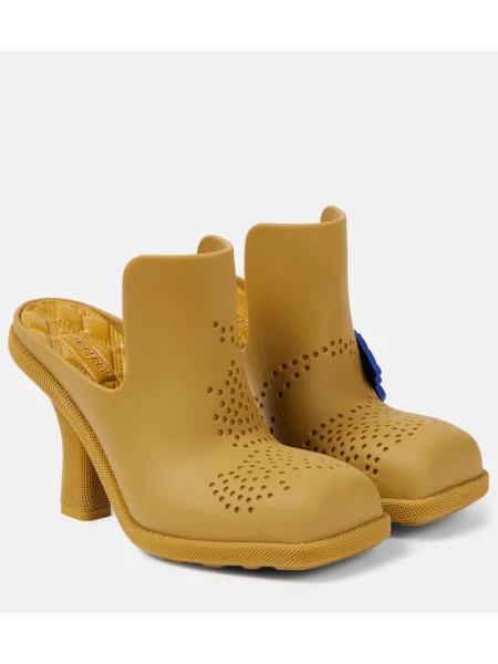 Papuci tip mules Burberry maro