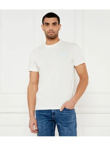 Póló Tommy Hilfiger bézs
