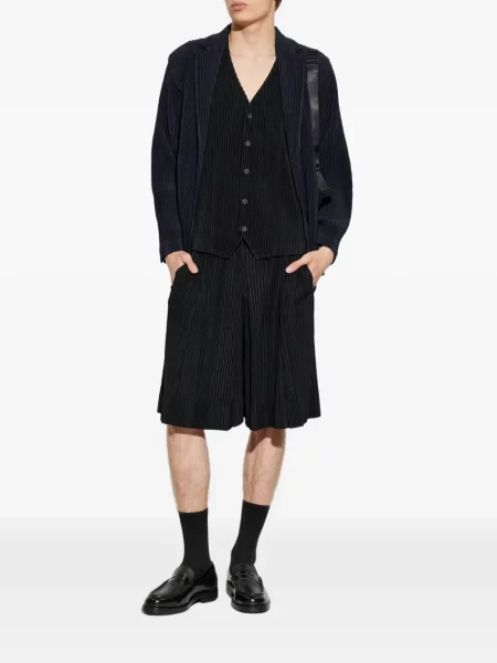 Μπλέιζερ Homme Plissé Issey Miyake με πέτο μπλε