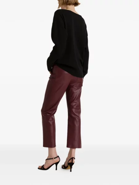 Pantaloni Alberta Ferretti cu autograf roșu