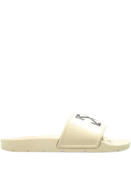 Papuci Off-white alb