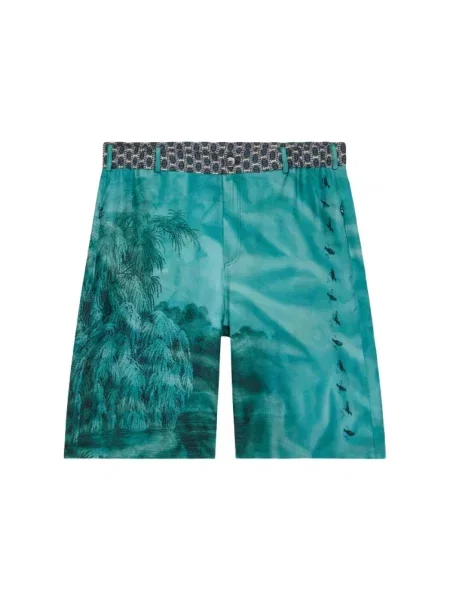 Szorty Pierre Louis Mascia niebieskie