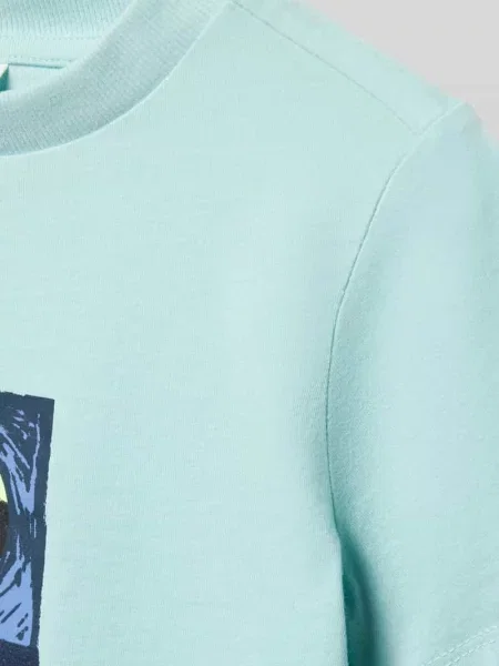 Męski t-shirt o kroju regular fit z czystej bawełny S.oliver Red Label