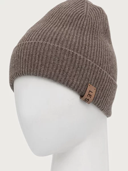 Шапка Le Sh Ka Headwear коричневая