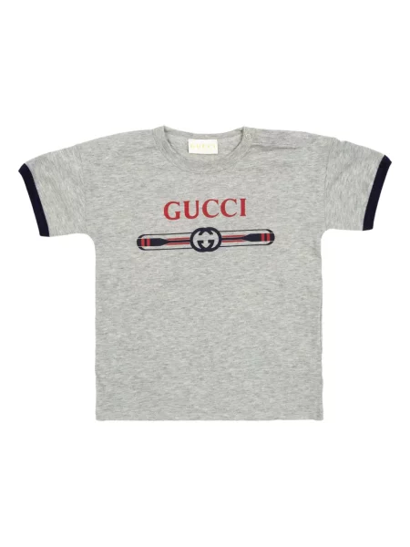 Koszulka dziecięca Gucci szara
