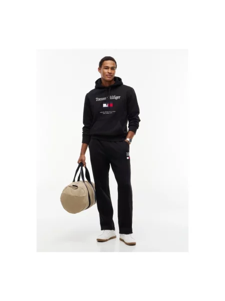 Pantaloni Tommy Hilfiger negru