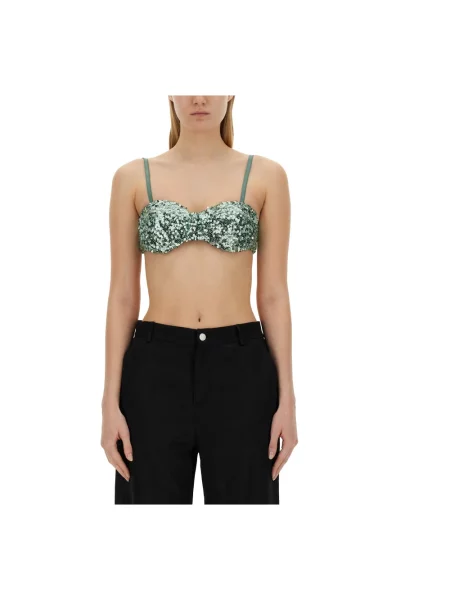 Top Moschino niebieski