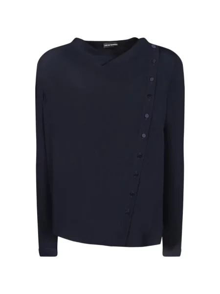 Bluză Emporio Armani albastru