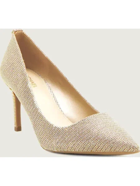 Pantofi Michael Kors din piele auriu