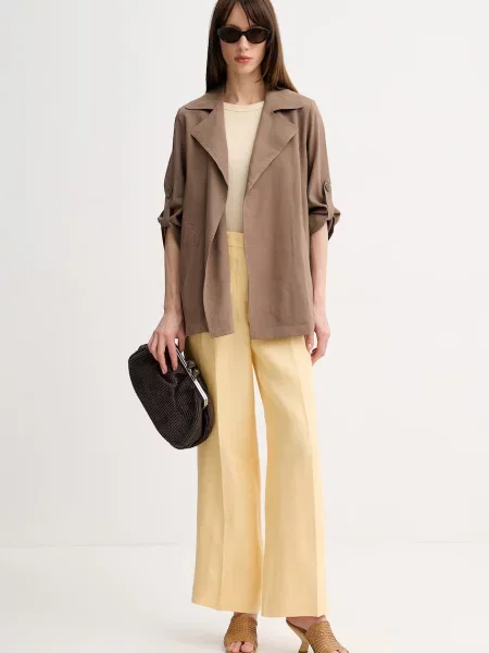 Льняные путешествовать брюки Weekend Max Mara