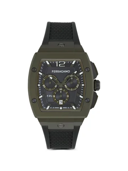 Ceas cronograf Ferragamo negru