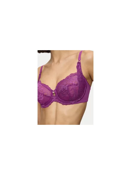 Triumph Liemenėlė su lankeliais Wild Peony Florale violetinė