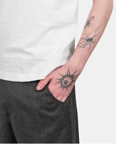 Pantaloni Another Aspect gri