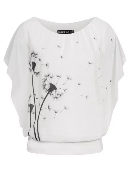 Tricou negru alb