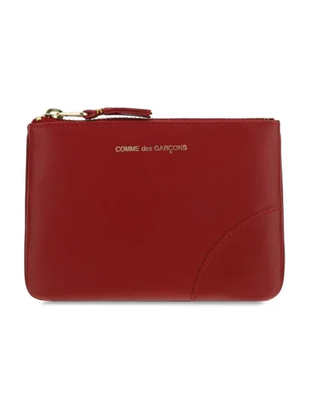 Portfel Comme Des Garcons skórzany czerwony