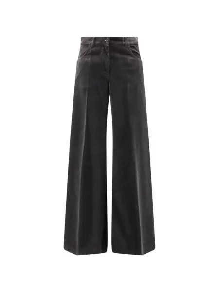 Pantaloni Aspesi de catifea maro