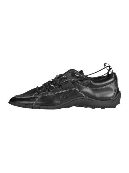 Sneakersy Samsoe Samsoe skórzane czarne