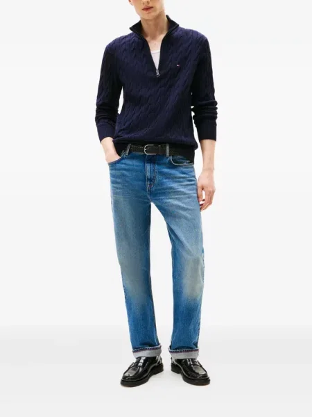 Pulover Tommy Hilfiger albastru