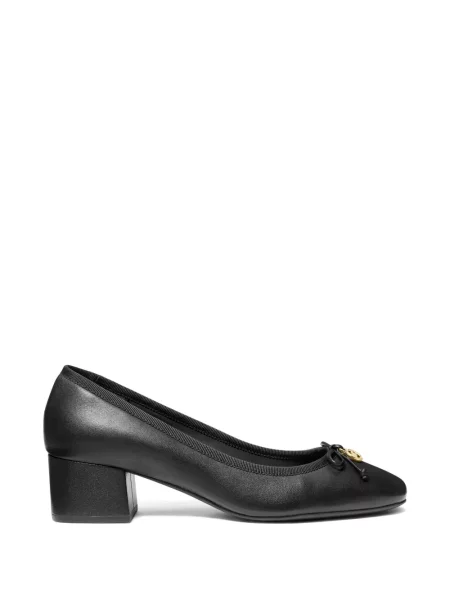 Pantofi cu toc Michael Kors cu funde negru