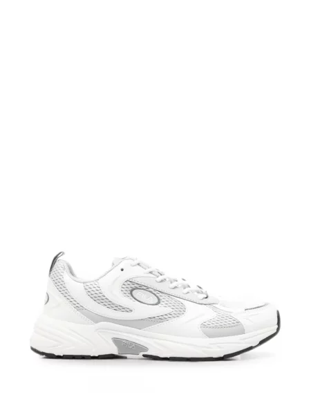 Sneakerși Fila cu șireturi din dantelă alb