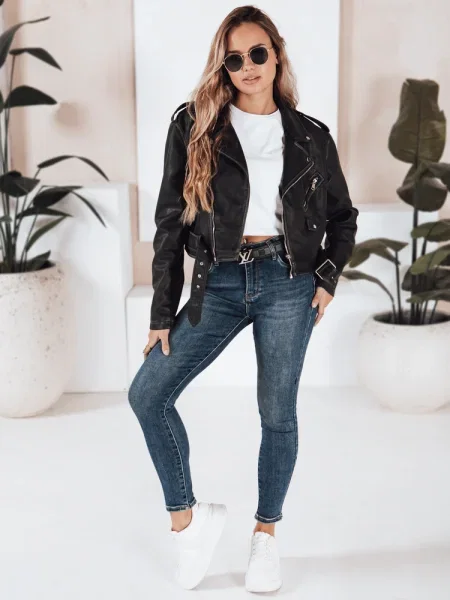 Blugi skinny Dstreet negru