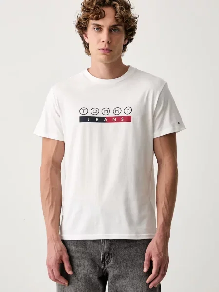 Tommy Jeans tričko bílé