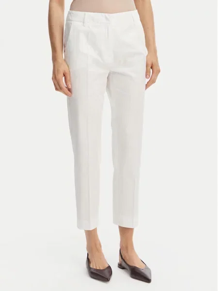 Weekend Max Mara Pantaloni din Cecco alb