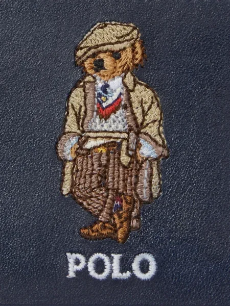 Μικρός κασκέτο Polo Ralph Lauren με χαμηλή μέση υφαίνω διαγωνίως πράσινο