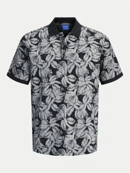 Polo majica Jack&Jones črna