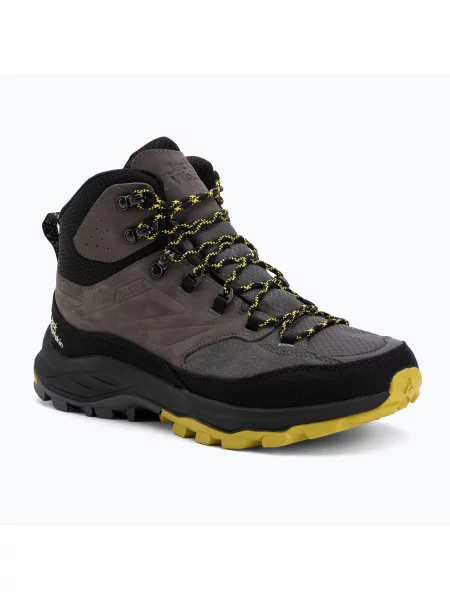 Încălțăminte de trekking pentru bărbați Jack Wolfskin Cyrox Texapore Mid slate