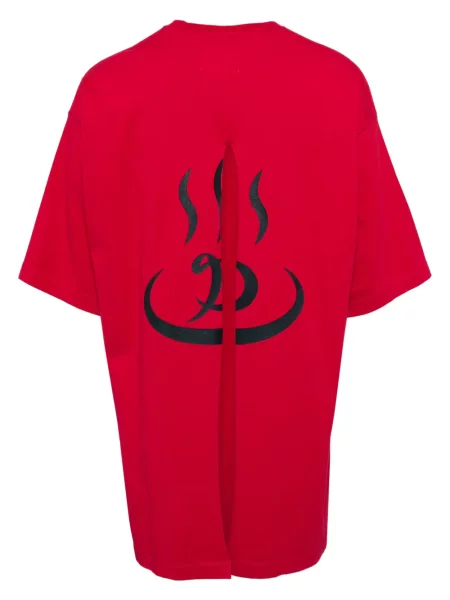 Marškinėliai Doublet raudona