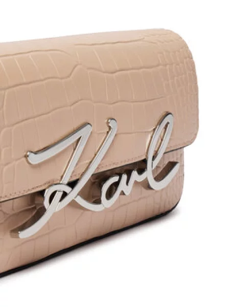 Torbica KARL LAGERFELD ružičasta
