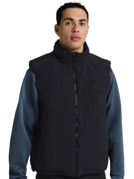 Жилет з утеплювачем Jack Wolfskin Glacier shield vest m синтетичний синій