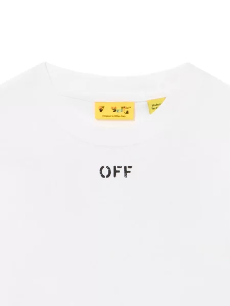 Gyerek póló Off-white fehér